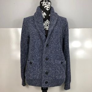 J. Crew Button Front Sweater with Large Pockets XS; Dark Academia; Wednesday